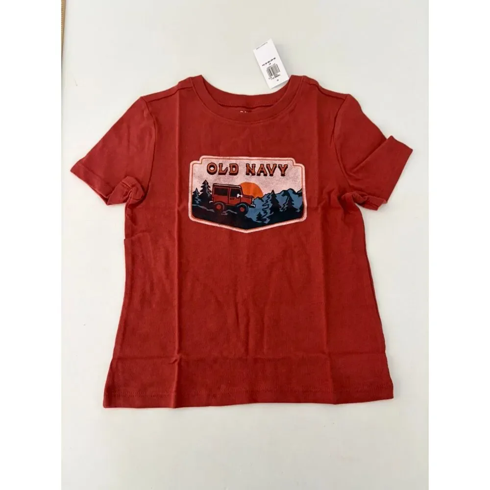 Old Navy 4t red tee